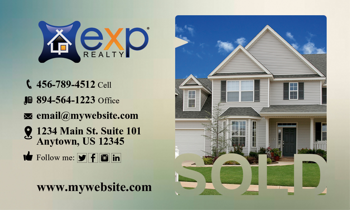 Exp Realty Business Card, Exp Realty Card, Exp Realty Business Card Templates, Exp Realty Business Card Designs, Exp Realty Business Card Ideas, Exp Realty Business Card Gallery, Modern Exp Realty Business Card