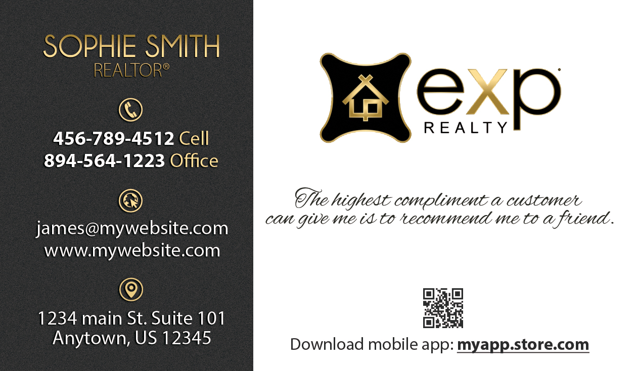 Exp Realty Business Card, Exp Realty Card, Exp Realty Business Card Templates, Exp Realty Business Card Designs, Exp Realty Business Card Ideas, Exp Realty Business Card Gallery, Modern Exp Realty Business Card