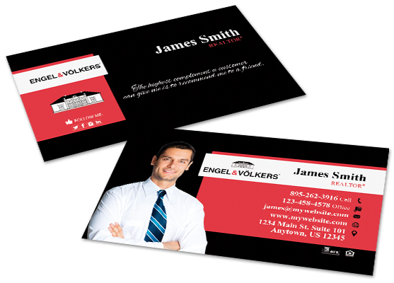 Engel Volkers Business Cards, Engel Volkers Cards, Engel Volkers Realtor Business Cards, Engel Volkers Agent Business Cards, Engel Volkers Broker Business Cards, Engel Volkers Office Business Cards