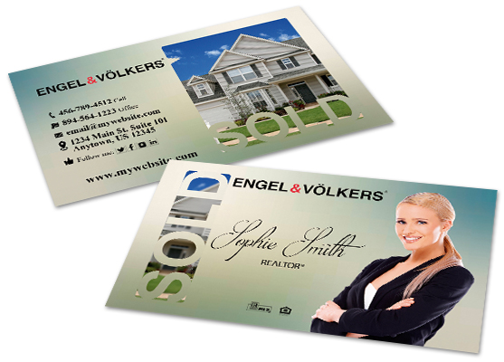 Engel Volkers Business Cards, Engel Volkers Cards, Engel Volkers Realtor Business Cards, Engel Volkers Agent Business Cards, Engel Volkers Broker Business Cards, Engel Volkers Office Business Cards