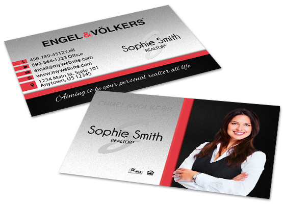 Engel Volkers Business Cards, Engel Volkers Cards, Engel Volkers Realtor Business Cards, Engel Volkers Agent Business Cards, Engel Volkers Broker Business Cards, Engel Volkers Office Business Cards