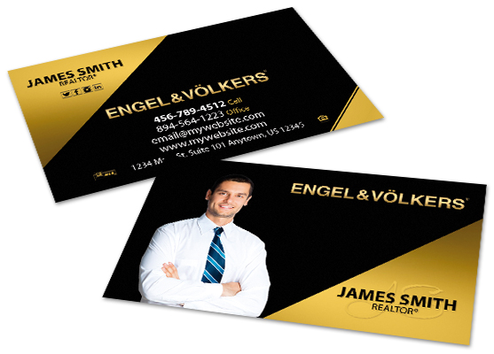 Engel Volkers Business Cards, Engel Volkers Cards, Engel Volkers Realtor Business Cards, Engel Volkers Agent Business Cards, Engel Volkers Broker Business Cards, Engel Volkers Office Business Cards