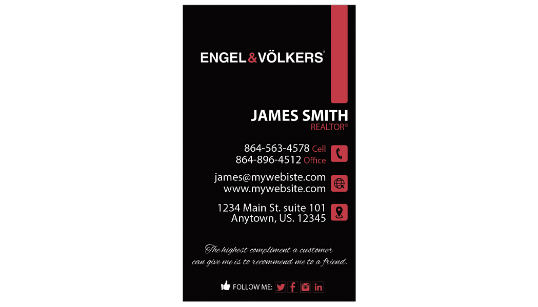Engel Volkers Business Cards, Engel Volkers Business Card Printing, Engel Volkers Business Card Templates, Engel Volkers Business Card Designs, Engel Volkers Business Cards Ideas