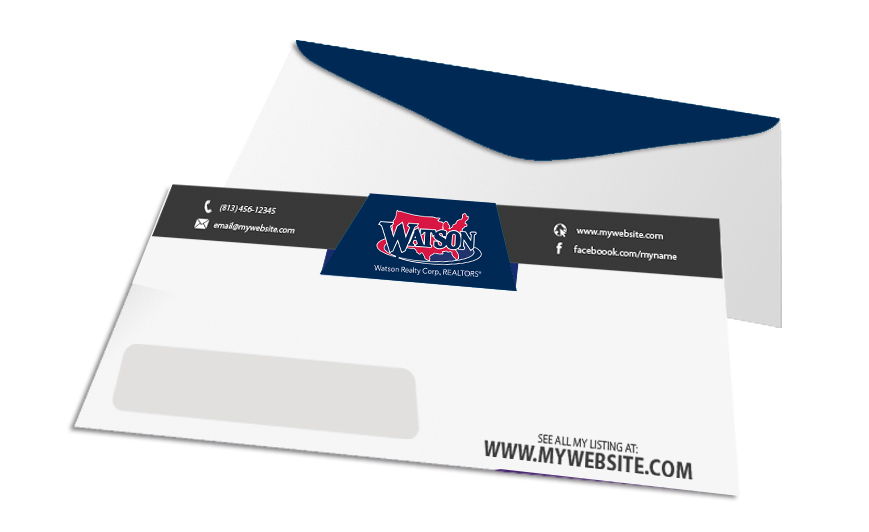Watson Realty Envelopes | Watson Realty Envelope Printing, Watson Realty Envelope Templates, Watson Realty Envelope Designs