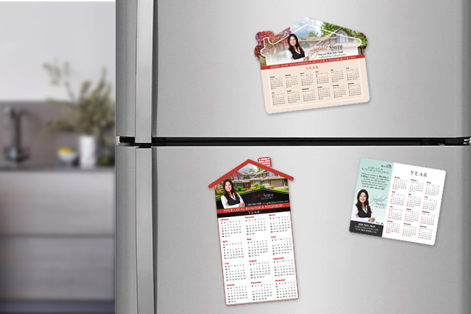 Real Estate Calendar Magnets, Realtor Calendar Magnets