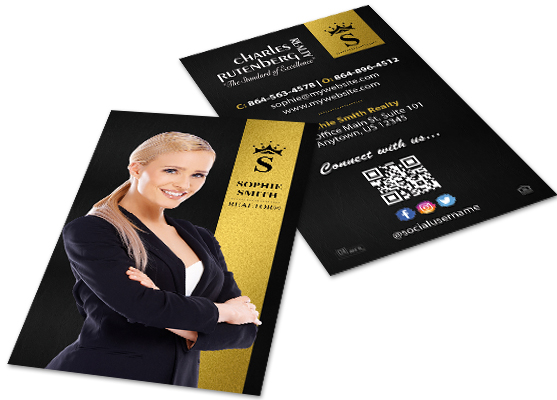 Charles Rutenberg Business Cards, Charles Rutenberg Cards, Charles Rutenberg Modern Business Cards, Charles Rutenberg Luxury Business Cards, Charles Rutenberg Team Business Cards