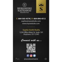 Berkshire Hathaway Business Cards, Berkshire Hathaway Cards, Berkshire Hathaway Modern Business Cards, Berkshire Hathaway Luxury Business Cards, Berkshire Hathaway Team Business Cards