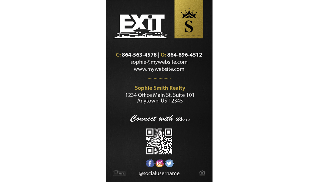 Exit Realty Business Cards, Exit Realty Cards, Exit Realty Modern Business Cards, Exit Realty Luxury Business Cards, Exit Realty Team Business Cards