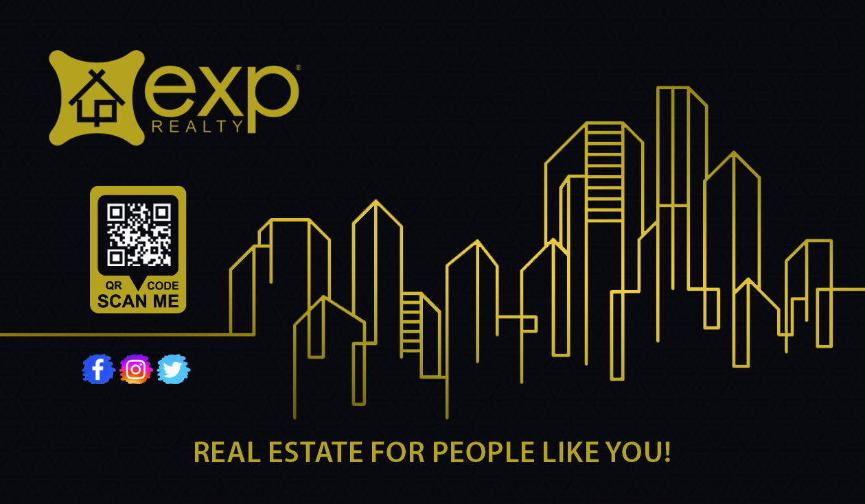 EXP Realty Business Cards, EXP Realty Cards, EXP Realty Modern Business Cards, EXP Realty Luxury Business Cards, EXP Realty Team Business Cards