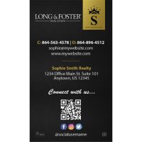 Long Foster Business Cards, Long Foster Cards, Long Foster Modern Business Cards, Long Foster Luxury Business Cards, Long Foster Team Business Cards