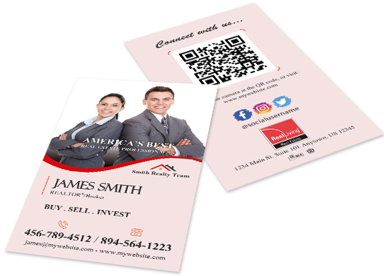 Real Living Business Cards, Real Living Cards, Real Living Modern Business Cards, Real Living Luxury Business Cards, Real Living Team Business Cards