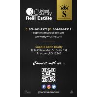 United Country Business Cards, United Country Cards, United Country Modern Business Cards, United Country Luxury Business Cards, United Country Team Business Cards