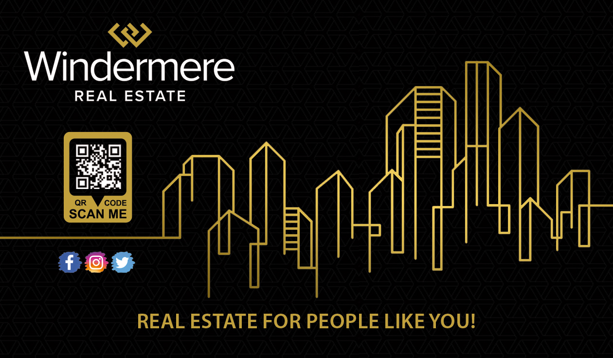 Windermere Real Estate Business Cards, Windermere Real Estate Cards, Windermere Real Estate Modern Business Cards, Windermere Real Estate Luxury Business Cards, Windermere Real Estate Team Business Cards