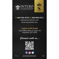 Intero Real Estate Business Cards, Intero Real Estate Cards, Intero Real Estate Modern Business Cards, Intero Real Estate Luxury Business Cards, Intero Real Estate Team Business Cards