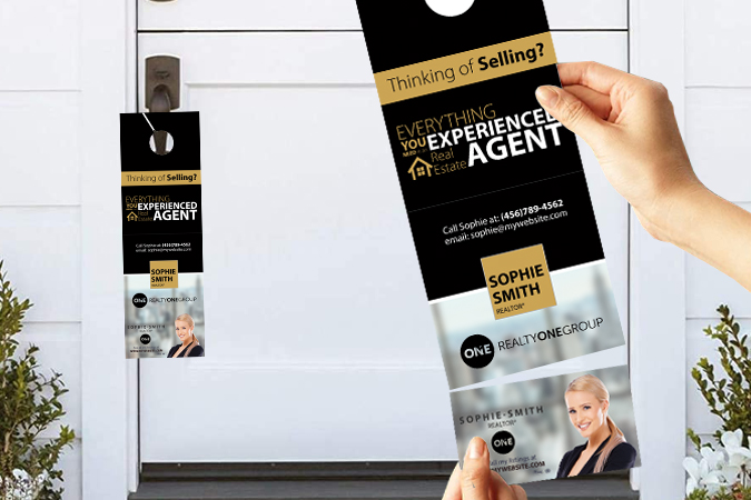 Realty One Group Door Hanger Rip Cards