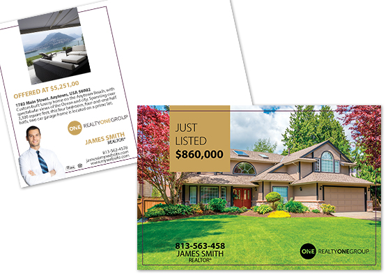 Realty One Group Postcards | Realty One Group Postcard Templates, Realty One Group Postcard designs, Realty One Group Postcard Printing