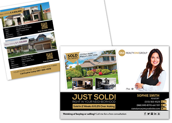 Realty One Group Postcards | Realty One Group Postcard Templates, Realty One Group Postcard designs, Realty One Group Postcard Printing