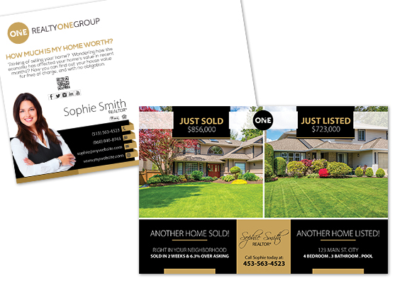 Realty One Group Postcards | Realty One Group Postcard Templates, Realty One Group Postcard designs, Realty One Group Postcard Printing