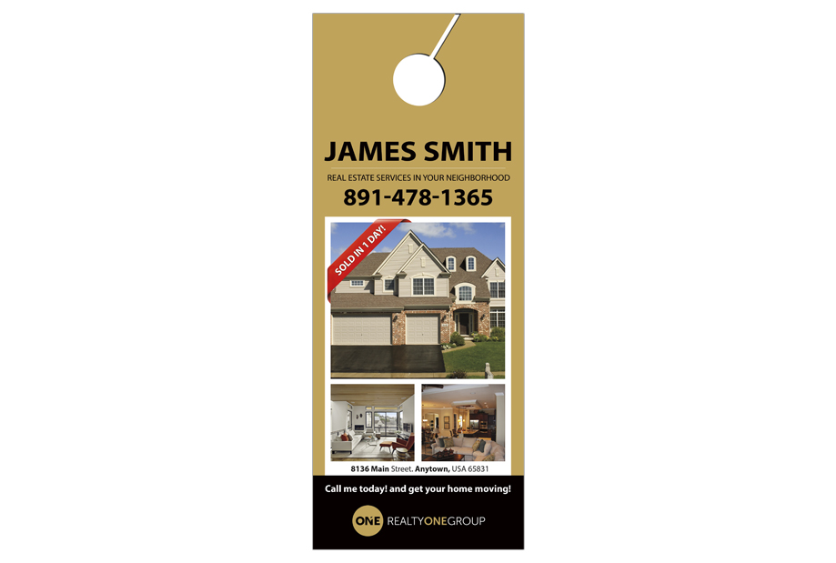 Realty One Group Hangers, Realty One Group Realtor Hangers, Realty One Group Broker Hangers, Realty One Group Agent Hangers, Realty One Group Office Hangers