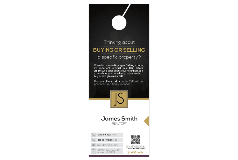 Realty One Group Hangers, Realty One Group Realtor Hangers, Realty One Group Broker Hangers, Realty One Group Agent Hangers, Realty One Group Office Hangers