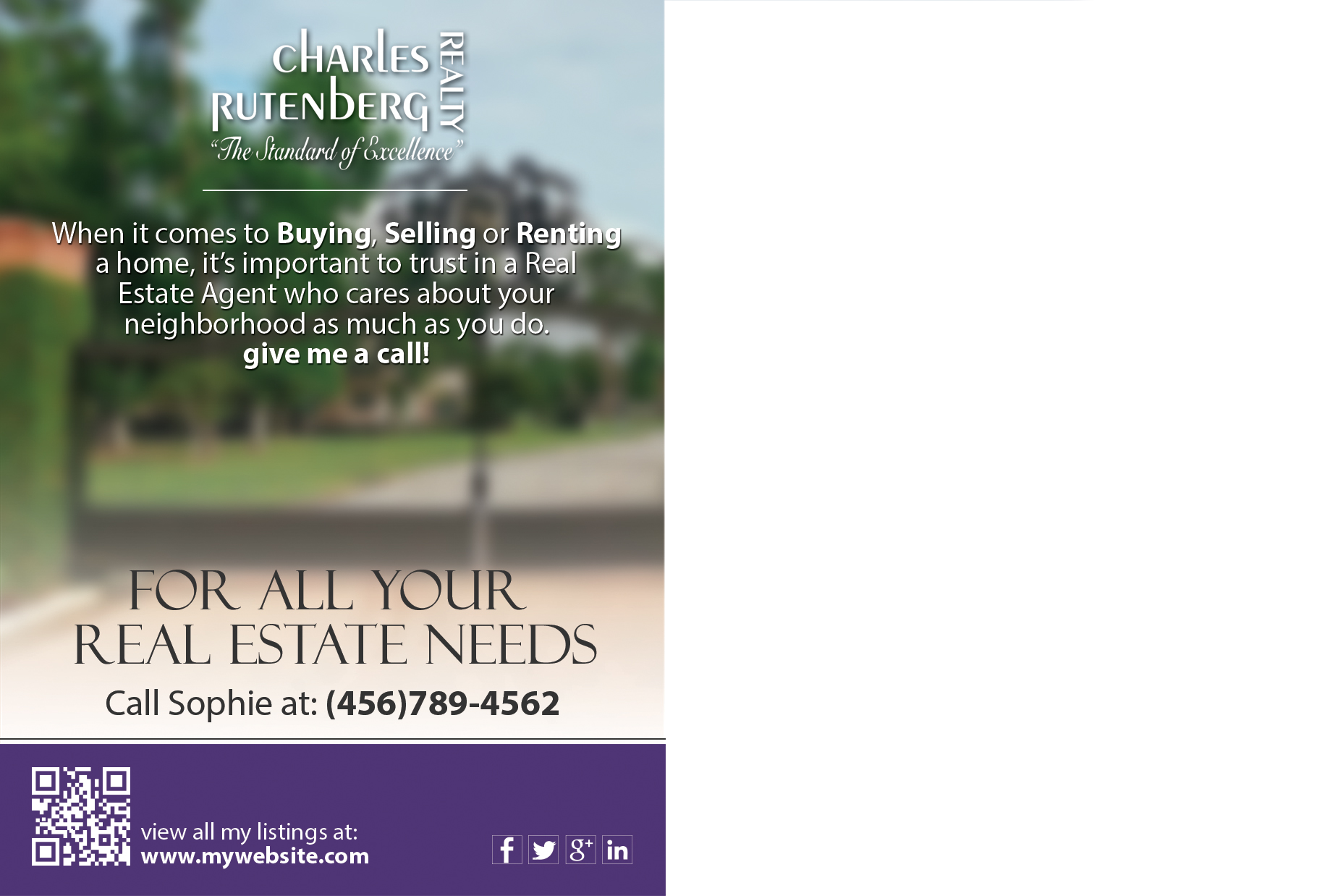 Charles Rutenberg Realty Postcards, Charles Rutenberg Realty Cards, Charles Rutenberg Realtor Postcards, Charles Rutenberg Agent Postcards, Charles Rutenberg Office Postcards, Charles Rutenberg Broker Postcards