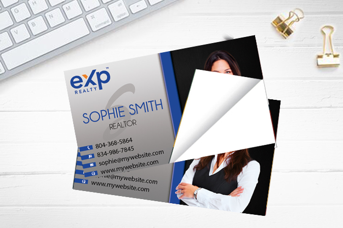 eXp Realty Business Card Stickers