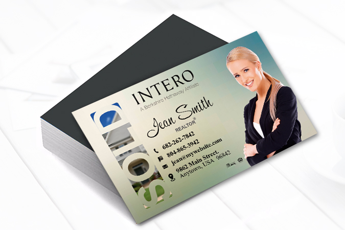 Intero Real Estate Magnetic Cards