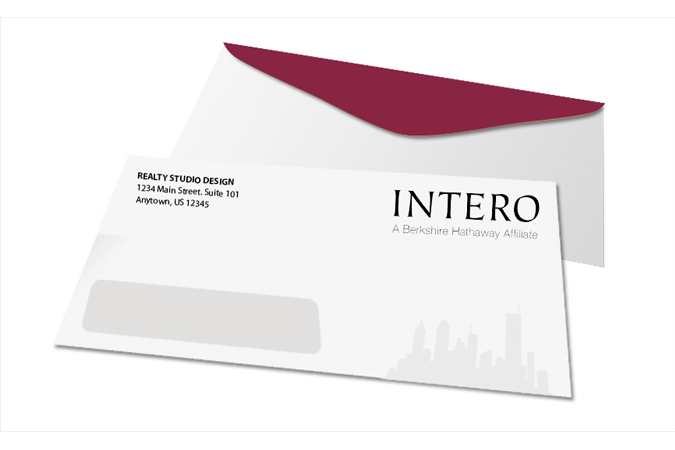 Intero Real Estate Envelopes