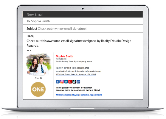 Realty One Group HTML Email Signatures