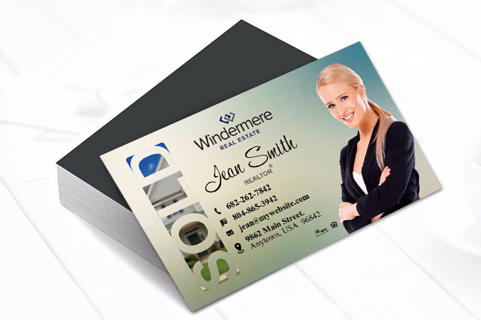 Windermere Magnetic Business Cards