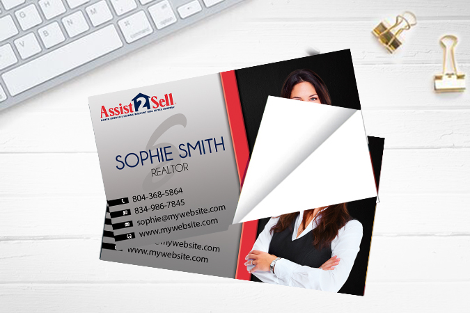 Assist 2 Sell Business Card Stickers