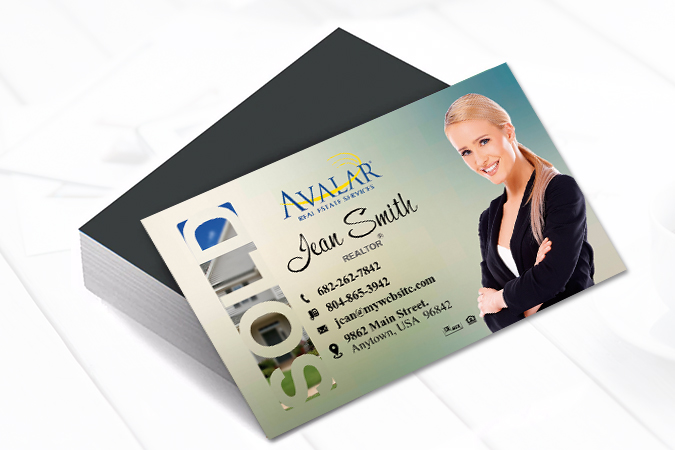 Avalar Real Estate Magnetic Business Cards
