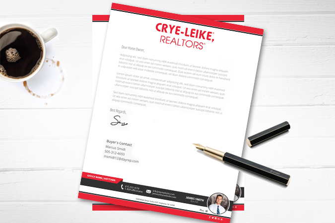 Crye Leike Realtors Letterheads