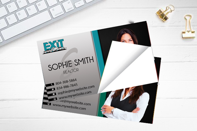 Exit Realty Business Card Stickers
