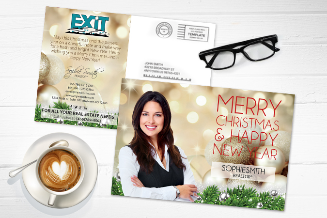 Exit Realty Holiday Postcards
