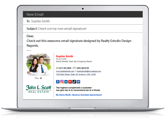 John L Scott HTML Email Signatures | John L Scott Clickable Email Signatures, John L Scott HTML Signatures | John L Scott Clickable Signatures