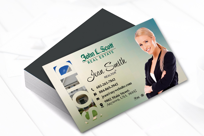 John L. Scott Magnetic Business Cards