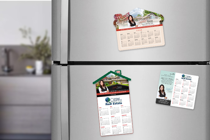 United Country Calendar Magnets