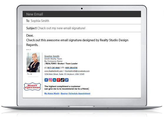 Realty Executives HTML Email Signatures | Realty Executives Clickable Email Signatures, Realty Executives HTML Signatures, Realty Executives Signatures