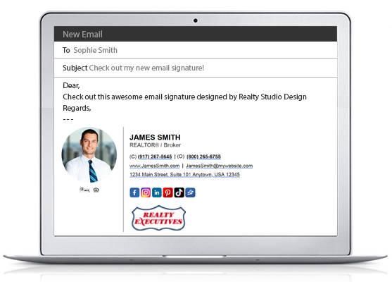 Realty Executives HTML Email Signatures | Realty Executives Clickable Email Signatures, Realty Executives HTML Signatures, Realty Executives Signatures