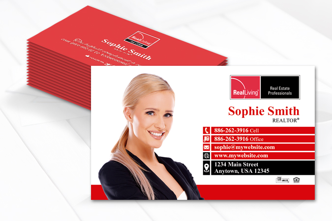 Real Living Business Cards