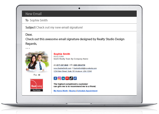 Real Living HTML Email Signatures | Real Living Clickable Email Signatures, Real Living HTML Signatures | Real Living Clickable Signatures