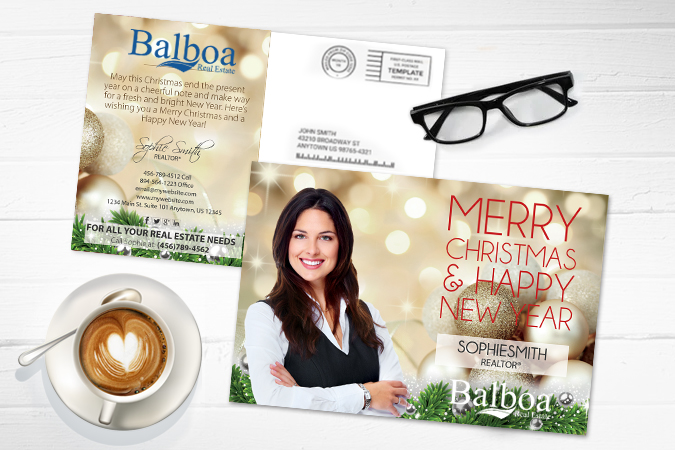 Balboa Real Estate Holiday Postcards
