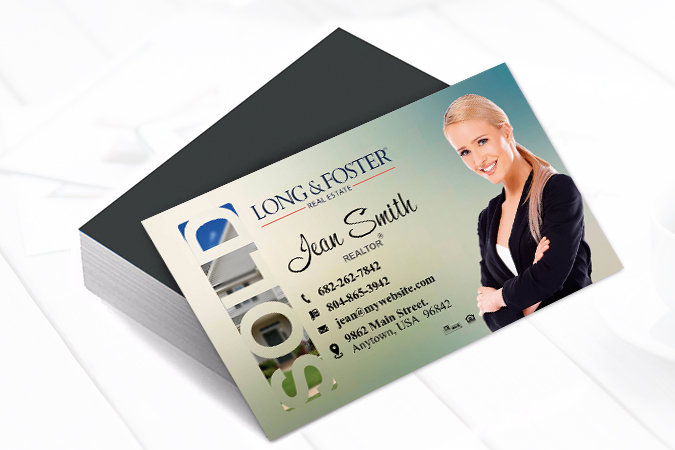Long & Foster Magnetic Business Cards