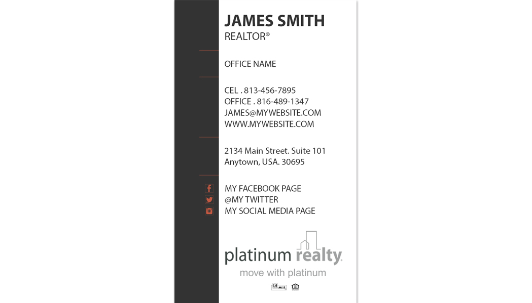 Platinum Realty Business Cards, Platinum Realty Agent Business Cards, Platinum Realty Realtor Business Cards, Platinum Realty Office Business Cards, Platinum Realty Broker Business Cards