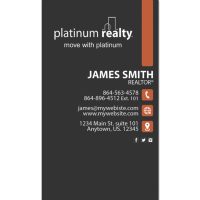 Platinum Realty Business Cards, Platinum Realty Agent Business Cards, Platinum Realty Realtor Business Cards, Platinum Realty Office Business Cards, Platinum Realty Broker Business Cards