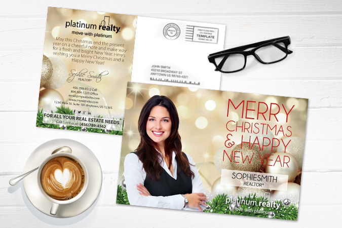 Platinum Realty Holiday Postcards