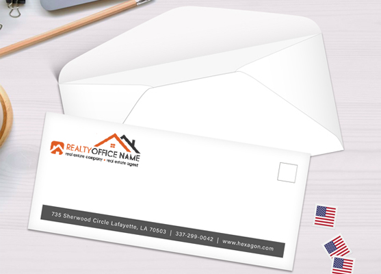 Real Estate Envelopes, Realtor Envelopes, Real Estate Agent Envelopes, Custom Envelopes, Broker Envelopes, Realty Envelopes